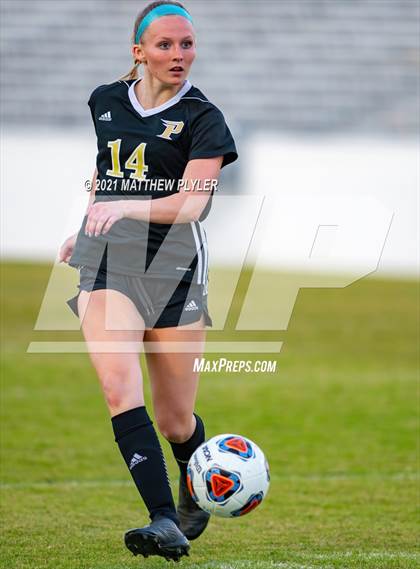 Thumbnail 2 in Pinecrest vs. Myers Park (1 of 2 - NCHSAA 4A Final - the game) photogallery.