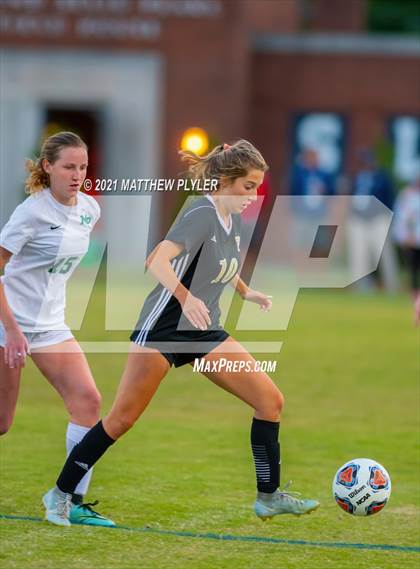 Thumbnail 2 in Pinecrest vs. Myers Park (1 of 2 - NCHSAA 4A Final - the game) photogallery.