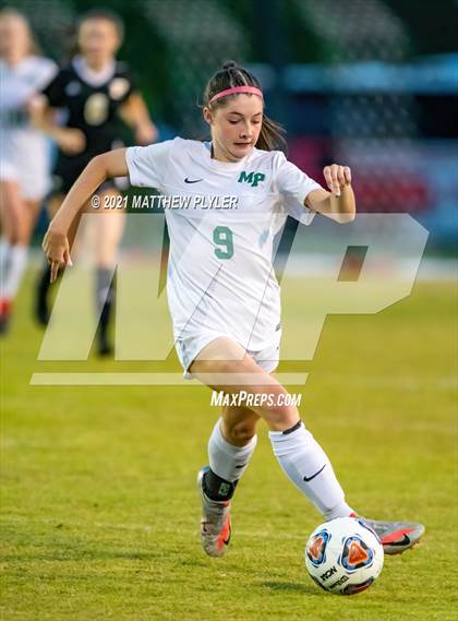 Thumbnail 1 in Pinecrest vs. Myers Park (1 of 2 - NCHSAA 4A Final - the game) photogallery.