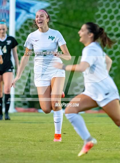 Thumbnail 2 in Pinecrest vs. Myers Park (1 of 2 - NCHSAA 4A Final - the game) photogallery.