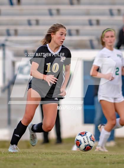 Thumbnail 2 in Pinecrest vs. Myers Park (1 of 2 - NCHSAA 4A Final - the game) photogallery.