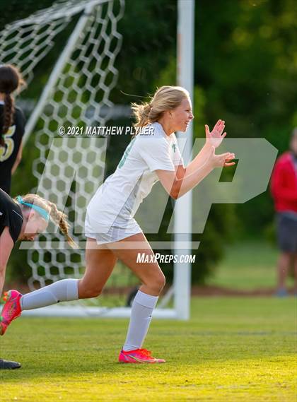 Thumbnail 2 in Pinecrest vs. Myers Park (1 of 2 - NCHSAA 4A Final - the game) photogallery.