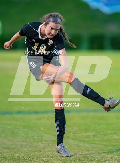 Thumbnail 2 in Pinecrest vs. Myers Park (1 of 2 - NCHSAA 4A Final - the game) photogallery.
