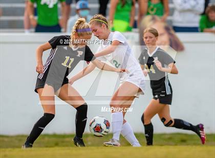 Thumbnail 3 in Pinecrest vs. Myers Park (1 of 2 - NCHSAA 4A Final - the game) photogallery.