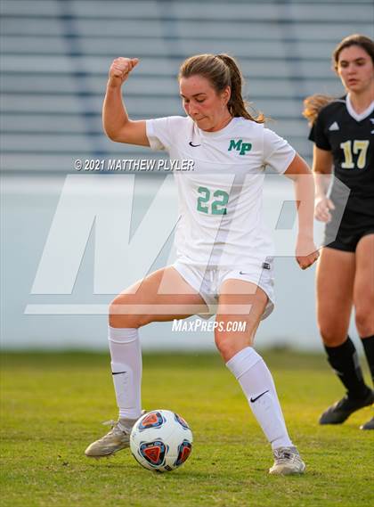 Thumbnail 1 in Pinecrest vs. Myers Park (1 of 2 - NCHSAA 4A Final - the game) photogallery.