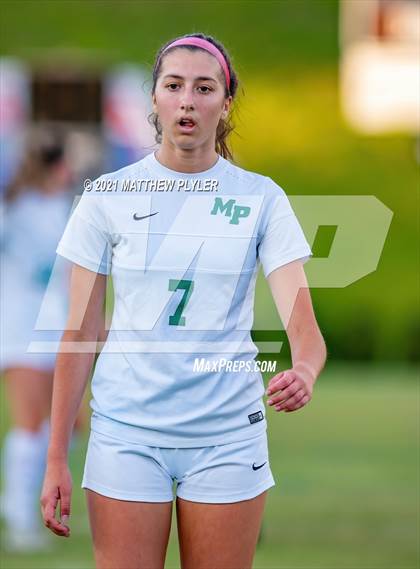 Thumbnail 2 in Pinecrest vs. Myers Park (1 of 2 - NCHSAA 4A Final - the game) photogallery.