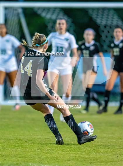 Thumbnail 3 in Pinecrest vs. Myers Park (1 of 2 - NCHSAA 4A Final - the game) photogallery.