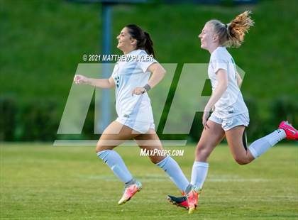 Thumbnail 3 in Pinecrest vs. Myers Park (1 of 2 - NCHSAA 4A Final - the game) photogallery.