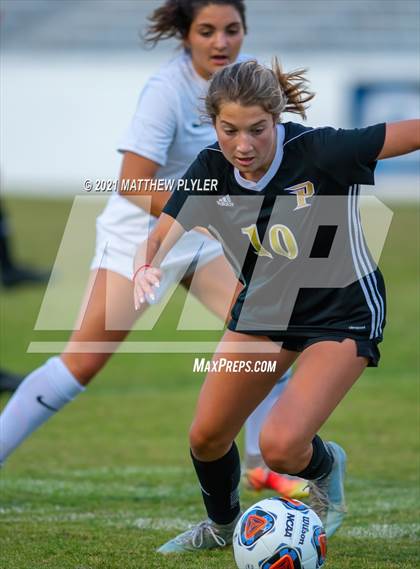 Thumbnail 1 in Pinecrest vs. Myers Park (1 of 2 - NCHSAA 4A Final - the game) photogallery.