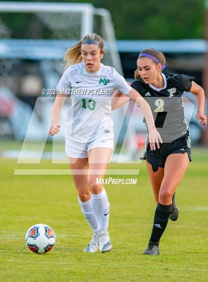 Thumbnail 1 in Pinecrest vs. Myers Park (1 of 2 - NCHSAA 4A Final - the game) photogallery.