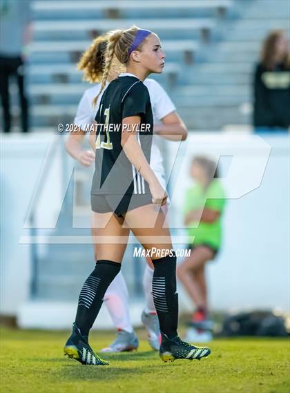Thumbnail 3 in Pinecrest vs. Myers Park (1 of 2 - NCHSAA 4A Final - the game) photogallery.