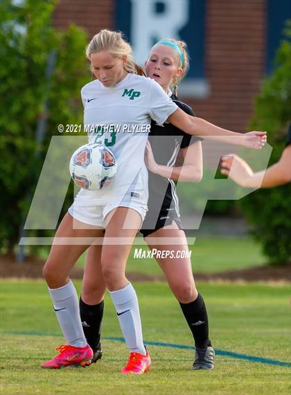 Thumbnail 1 in Pinecrest vs. Myers Park (1 of 2 - NCHSAA 4A Final - the game) photogallery.