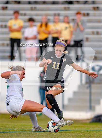 Thumbnail 2 in Pinecrest vs. Myers Park (1 of 2 - NCHSAA 4A Final - the game) photogallery.