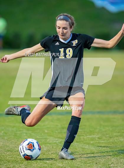 Thumbnail 2 in Pinecrest vs. Myers Park (1 of 2 - NCHSAA 4A Final - the game) photogallery.