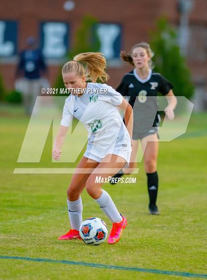 Thumbnail 3 in Pinecrest vs. Myers Park (1 of 2 - NCHSAA 4A Final - the game) photogallery.