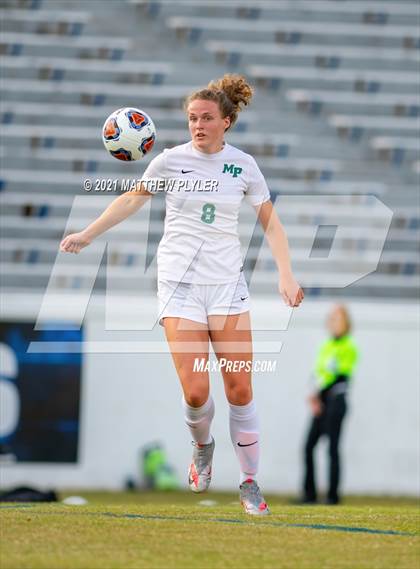 Thumbnail 2 in Pinecrest vs. Myers Park (1 of 2 - NCHSAA 4A Final - the game) photogallery.