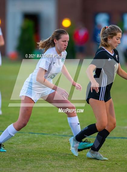 Thumbnail 2 in Pinecrest vs. Myers Park (1 of 2 - NCHSAA 4A Final - the game) photogallery.