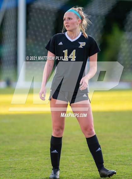 Thumbnail 2 in Pinecrest vs. Myers Park (1 of 2 - NCHSAA 4A Final - the game) photogallery.