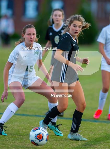 Thumbnail 3 in Pinecrest vs. Myers Park (1 of 2 - NCHSAA 4A Final - the game) photogallery.