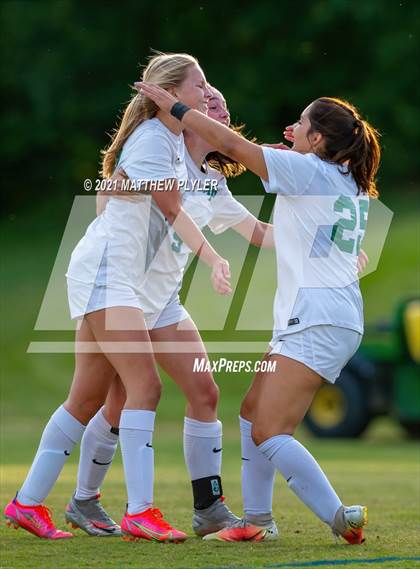 Thumbnail 3 in Pinecrest vs. Myers Park (1 of 2 - NCHSAA 4A Final - the game) photogallery.