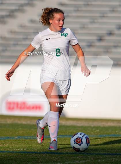 Thumbnail 2 in Pinecrest vs. Myers Park (1 of 2 - NCHSAA 4A Final - the game) photogallery.
