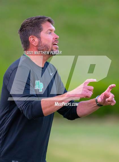 Thumbnail 2 in Pinecrest vs. Myers Park (1 of 2 - NCHSAA 4A Final - the game) photogallery.