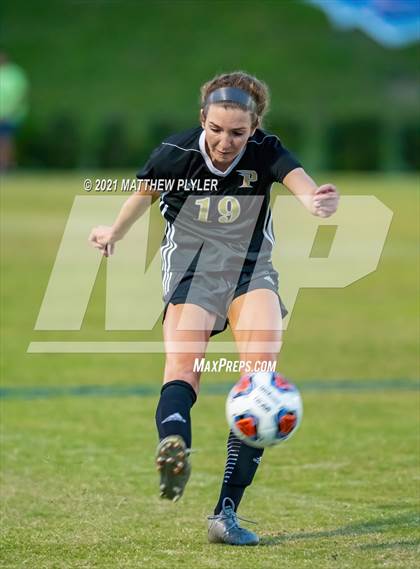 Thumbnail 3 in Pinecrest vs. Myers Park (1 of 2 - NCHSAA 4A Final - the game) photogallery.
