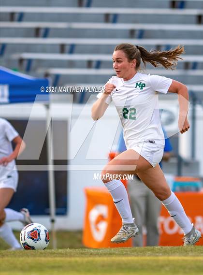Thumbnail 3 in Pinecrest vs. Myers Park (1 of 2 - NCHSAA 4A Final - the game) photogallery.