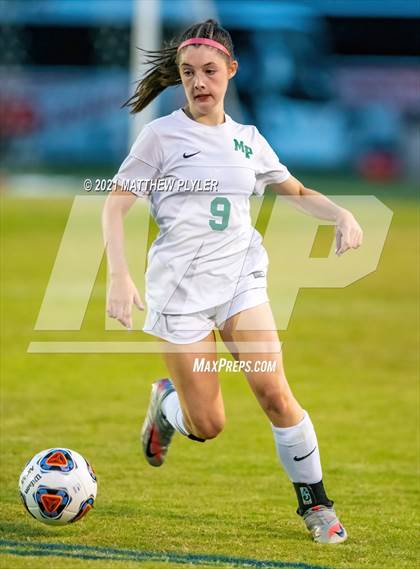 Thumbnail 1 in Pinecrest vs. Myers Park (1 of 2 - NCHSAA 4A Final - the game) photogallery.