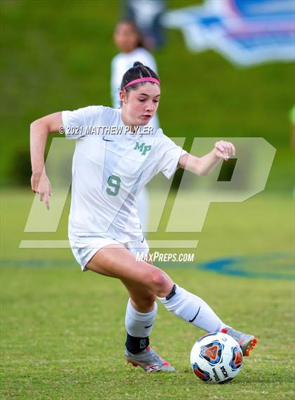 Thumbnail 1 in Pinecrest vs. Myers Park (1 of 2 - NCHSAA 4A Final - the game) photogallery.