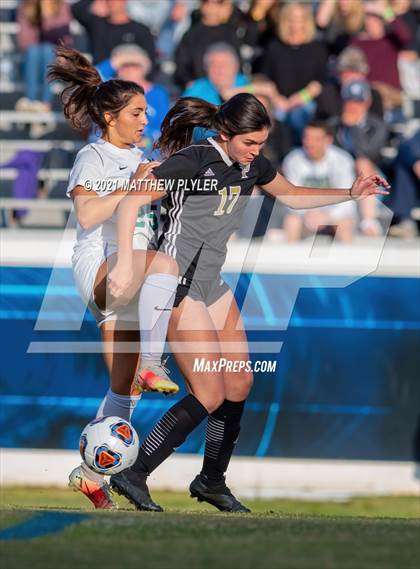 Thumbnail 3 in Pinecrest vs. Myers Park (1 of 2 - NCHSAA 4A Final - the game) photogallery.