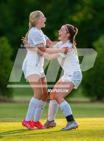 Thumbnail 3 in Pinecrest vs. Myers Park (1 of 2 - NCHSAA 4A Final - the game) photogallery.