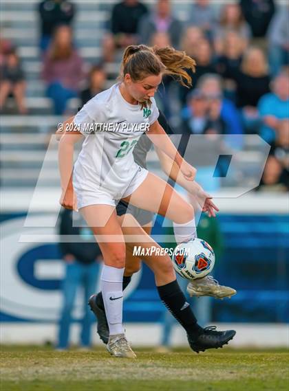 Thumbnail 2 in Pinecrest vs. Myers Park (1 of 2 - NCHSAA 4A Final - the game) photogallery.