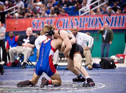 Thumbnail 3 in NCHSAA State 3A Boys Wrestling Championships (Finals) photogallery.