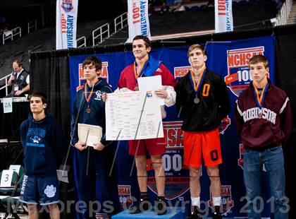 Thumbnail 3 in NCHSAA State 3A Boys Wrestling Championships (Finals) photogallery.