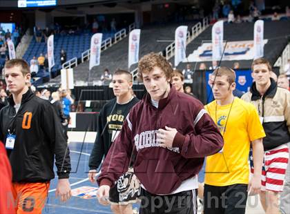 Thumbnail 3 in NCHSAA State 3A Boys Wrestling Championships (Finals) photogallery.