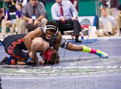 Thumbnail 1 in NCHSAA State 3A Boys Wrestling Championships (Finals) photogallery.