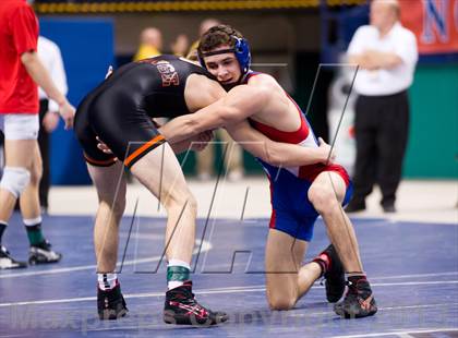 Thumbnail 1 in NCHSAA State 3A Boys Wrestling Championships (Finals) photogallery.