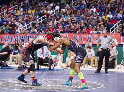 Thumbnail 1 in NCHSAA State 3A Boys Wrestling Championships (Finals) photogallery.