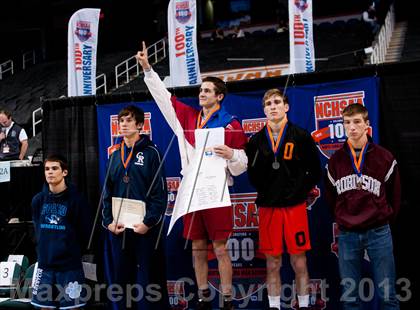 Thumbnail 1 in NCHSAA State 3A Boys Wrestling Championships (Finals) photogallery.