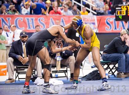 Thumbnail 1 in NCHSAA State 3A Boys Wrestling Championships (Finals) photogallery.