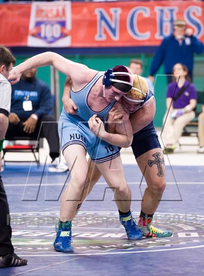 Thumbnail 3 in NCHSAA State 3A Boys Wrestling Championships (Finals) photogallery.