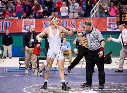 Thumbnail 3 in NCHSAA State 3A Boys Wrestling Championships (Finals) photogallery.