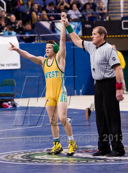 Thumbnail 1 in NCHSAA State 3A Boys Wrestling Championships (Finals) photogallery.