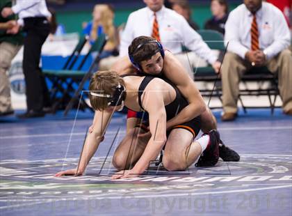Thumbnail 1 in NCHSAA State 3A Boys Wrestling Championships (Finals) photogallery.