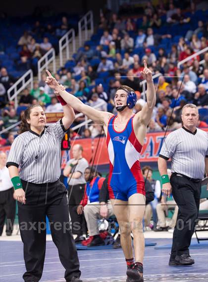 Thumbnail 1 in NCHSAA State 3A Boys Wrestling Championships (Finals) photogallery.