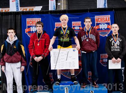 Thumbnail 3 in NCHSAA State 3A Boys Wrestling Championships (Finals) photogallery.