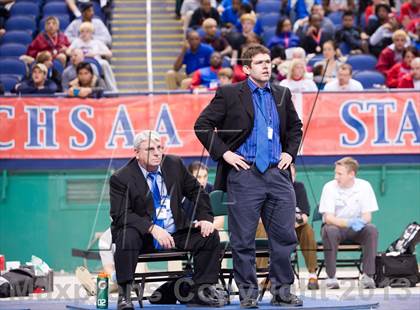 Thumbnail 3 in NCHSAA State 3A Boys Wrestling Championships (Finals) photogallery.