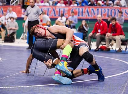 Thumbnail 3 in NCHSAA State 3A Boys Wrestling Championships (Finals) photogallery.