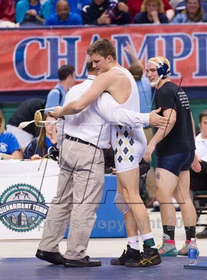Thumbnail 1 in NCHSAA State 3A Boys Wrestling Championships (Finals) photogallery.